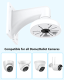 Load image into Gallery viewer, OOSSXX Universal CCTV Security Camera Mount Wall Mount Bracket for Surveillance House Indoor Bullet Dome IP Camera Holder Outdoor Junction Box Cable Pole Mounting Arm
