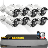 Cargar imagen en el visor de la galería, 5MP PoE Security Camera System with 8CH NVR &amp; 3TB HDD (ABS accessories)