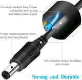 Load image into Gallery viewer, Power Extension Cable 33ft,DC 12V Plug Power Adapter Extension Cable for CCTV Security Camera,IP Camera,NVR