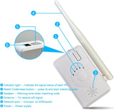 Laden Sie das Bild in den Galerie-Viewer, OOSSXX WLAN-Extender für kabelloses Sicherheitssystem. Jeder Extender unterstützt 4 kabellose Kameras.