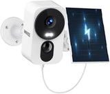 Load image into Gallery viewer, OOSSXX 2K Wireless Solar Security Camera Outdoor, 4MP WiFi Cameras with PIR Human Detection, Color Night Vision, 2.4G/5G Dual-Band, Two-Way Audio, IP65 Waterproof, SD/Cloud Storage