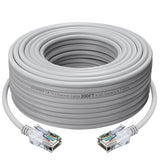 Load image into Gallery viewer, OOSSXX 200FT Cat5e Ethernet Cable Bulk, Outdoor &amp; Indoor Network Cable for PoE Security Camera System, High-Speed Cat5e LAN Cable for NVR Router Switch