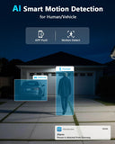 Load image into Gallery viewer, 4MP Solar Powered Camera with Spotlight Outdoor Wireless Security Lighting | 2.5K Color Night Vision, 2-Way Audio,2.4/5GHz WiFi,Battery Powered,PIR+AI Detection,Light &amp; Bracket,Free App Remote Control