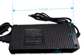 Cargar imagen en el visor de la galería, Adaptador de fuente de alimentación de 48 V 2 A compatible con NVR POE de 8 puertos, cargador adaptador de corriente de CA 100-240 V a CC 48 V 2 A SOLO para cámara de seguridad OOSSXX