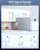 Load image into Gallery viewer, OOSSXX Dual Band WiFi Camera Extend Antenna, 2.4GHz 5GHz 5.8GHz 7dBi WiFi Antenna with SMA Male Connector for Security Camera, Network Devices Wireless Range Extender