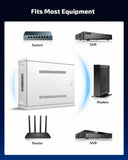 Load image into Gallery viewer, Security DVR NVR Lock Box, Heavy Duty Steel Wall Mount Enclosure for CCTV Surveillance Systems, Ventilated Design with Built-in Cable Management