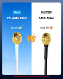 Load image into Gallery viewer, OOSSXX Dual Band WiFi Camera Extend Antenna, 2.4GHz 5GHz 5.8GHz 7dBi WiFi Antenna with SMA Male Connector for Security Camera, Network Devices Wireless Range Extender