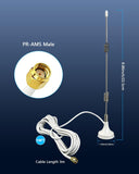 Load image into Gallery viewer, OOSSXX Dual Band WiFi Camera Extend Antenna, 2.4GHz 5GHz 5.8GHz 7dBi WiFi Antenna with SMA Male Connector for Security Camera, Network Devices Wireless Range Extender