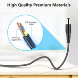Load image into Gallery viewer, OOSSXX Power Adapter AC 100-240V to DC 12V 2A (2000mA) &amp; 4-Way Power Splitter Cable for CCTV Security Camera/DVR/NVR/LED Strip Lights, Home Security Camera Surveillance System