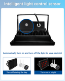 Load image into Gallery viewer, 【12 LED Waterproof 】 IR Illuminator 90 Degree Wide Angle Long Range Infrared Light, 120ft 850nm IR Flood Lights with Power Adapter for Night Vision CCTV &amp; IP Security Camera