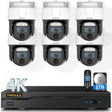 Cargar imagen en el visor de la galería, Kits DVR de vigilancia OOSSXX, cámaras con cable de 5 MP para seguridad del hogar, disco duro de 2 TB incluido