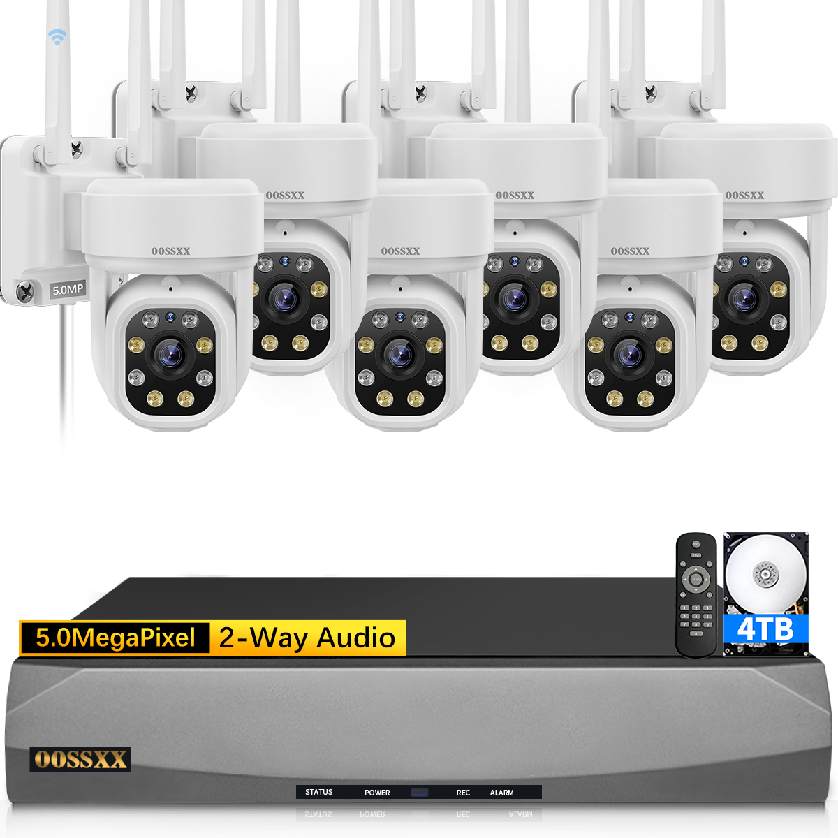 Auto-Tracking & 2-Way Audio) WiFi PTZ Outdoor Security Camera Auto-Tracking & 2-Way Audio) WiFi PTZ Outdoor Security Camera