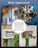 Load image into Gallery viewer, Universal Electrical Junction Box, IP65 Waterproof Dust Proof Project Boxes, ABS Plastic Electric Enclosure, Hide Cable for Outdoor Wall Mount