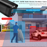 Load image into Gallery viewer, (10’’ UHD Monitor) 2-Way Audio 2-Antennas Enchance WiFi Wireless 5MP PIR Outdoor Camera Wireless Home Security Cameras System with Monitor Indoor Video Surveillance DVR Kit
