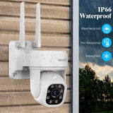 Laden Sie das Bild in den Galerie-Viewer, OOSSXX (2-Way Audio &amp; PTZ Camera) 5MP Extend Wireless PTZ Camera WiFi Security System Pan, 24/7 Auto Tracking PTZ Camera Outdoor Indoor,Night Vision,2-Way Audio Surveillance DVR Set