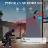 Load image into Gallery viewer, OOSSXX (Solar Power Battery 100% Wire-Free) All-in-one Monitor 2-Way Audio Solar Powered Security Camera System with Monitor Outdoor Wireless Home Security System WiFi Cameras Surveillance Systems