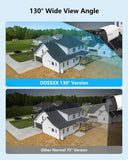 Load image into Gallery viewer, 5MP WiFi Cameras Wireless Security Camera System, PIR &amp; Smart AI Motion Detection, 130° Wide Angle, 2-Way Audio, IP66 Waterproof, Free App Remote Control