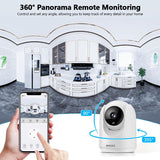 Load image into Gallery viewer, OOSSXX 2-Way Audio Indoor Security Camera, PTZ Nanny Cam Smart Wireless Cameras 2-Way Talk for Home Security Video Surveillance 1080P(4 Packs)