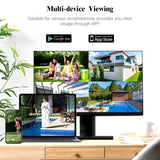 Load image into Gallery viewer, (Full HD 5MP Definition &amp; 122° Ultra Wide-Angle) Wired Security Camera System with Monitor Outdoor Home Surveillance Cameras CCTV Camera Security System Outside Video Equipment Indoor