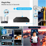 Laden Sie das Bild in den Galerie-Viewer, 16-Kanal-Hybridfunktion, 5-in-1-Digitalvideorecorder, 5,0 MP HD-Sicherheits-DVR-Recorder, AHD/Analog/TVI/CVBS/IP-Sicherheitskamerasystem, Videoüberwachung