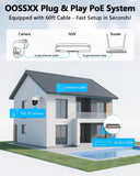 Load image into Gallery viewer, (4K/8.0 Megapixel &amp; PTZ Digital Zoom) 2-Way Audio PoE Outdoor Home Security Camera System Wired Outdoor Video Surveillance IP Cameras Systemlance IP Cameras System (Enjoy $20 Off Instantly)