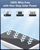 Load image into Gallery viewer, (100% Wire-Free Wireless Solar Cameras) 2-Way Audio 2-Antennas Enhance Battery Outdoor Wireless Security Camera System (Enjoy $10 Off Instantly)