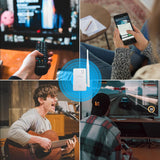 Laden Sie das Bild in den Galerie-Viewer, OOSSXX WLAN-Extender für kabelloses Sicherheitssystem. Jeder Extender unterstützt 4 kabellose Kameras.