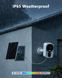 Load image into Gallery viewer, OOSSXX 2K Wireless Solar Security Camera Outdoor, 4MP WiFi Cameras with PIR Human Detection, Color Night Vision, 2.4G/5G Dual-Band, Two-Way Audio, IP65 Waterproof, SD/Cloud Storage