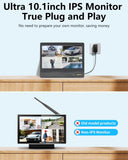 Load image into Gallery viewer, HD IPS Monitor Dual Antennas for Wi-Fi Enhanced AI Human Detected 2K 3.0MP Wireless Outdoor Security Camera System, Video Surveillance DVR Kits (Enjoy $10 Off Instantly)