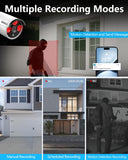 Load image into Gallery viewer, OOSSXX (3.0MP Wireless Extend Camera with Audio) Just Wireless Extend Camera Wireless Security System(3.0MP/5.0MP System) IP67 Waterproof WiFi Camera, Wireless Surveillance Camera