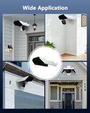 Load image into Gallery viewer, Universal Security Camera Sun Rain Cover Shield, Protective Roof for Dome/Bullet Outdoor Camera