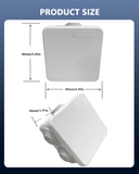 Cargar imagen en el visor de la galería, Universal Electrical Junction Box, IP65 Waterproof Dust Proof Project Boxes, ABS Plastic Electric Enclosure, Hide Cable for Outdoor Wall Mount