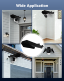 Load image into Gallery viewer, Universal Security Camera Sun Rain Cover Shield, Protective Roof for Dome/Bullet Outdoor Camera