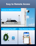 Load image into Gallery viewer, DVR 16-Channel Hybrid Capability 5-in-1 Digital Video Recorder 5.0MP HD Security DVR Recorder AHD/Analog/TVI/CVBS/IP Security Camera System Video Surveillance, Max to 6TB