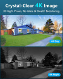 Load image into Gallery viewer, (4K Ultra HD) Outdoor Wireless Security Camera System Video Surveillance WiFi Cameras Systems