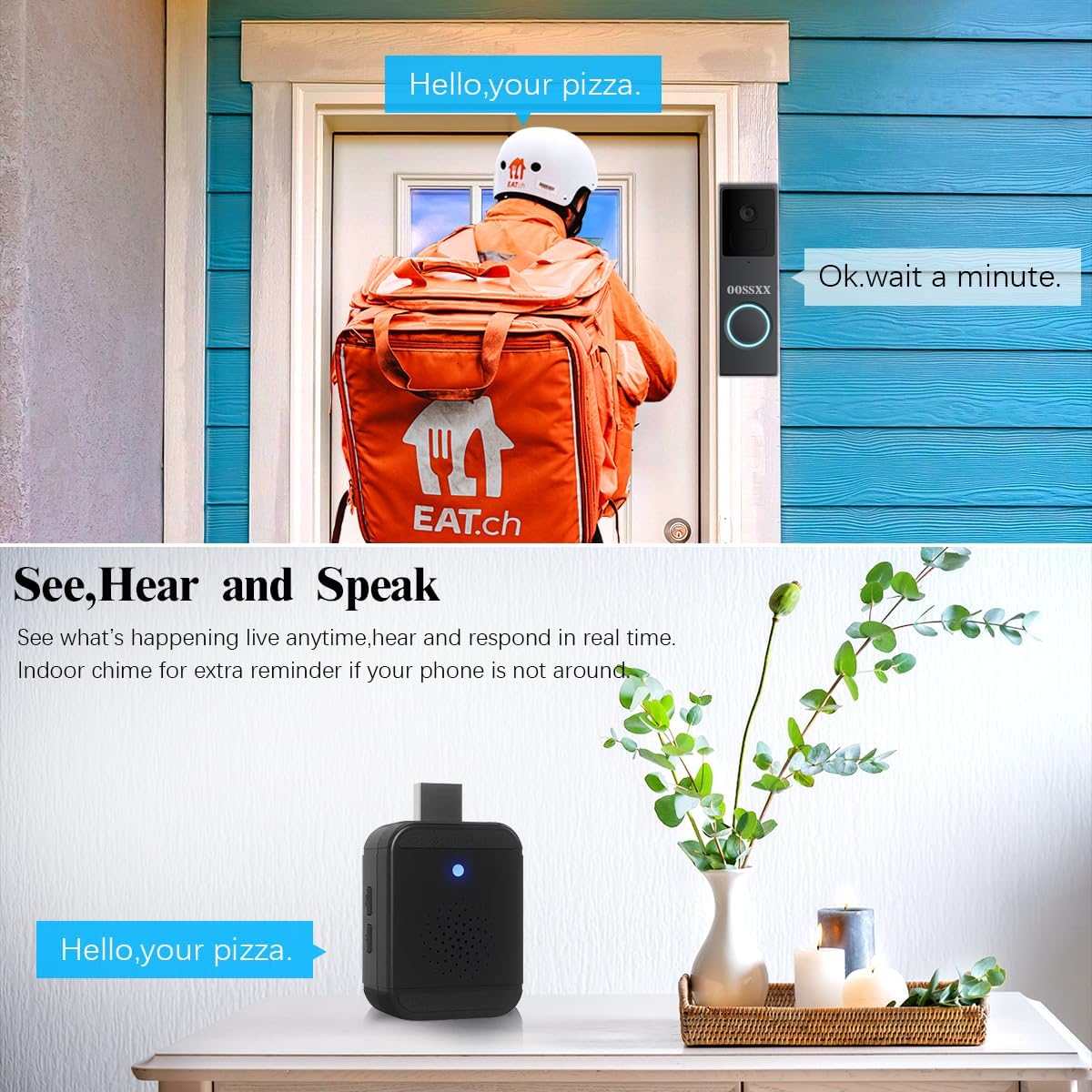 Smart Outdoor Camera and Smart Video Doorbell