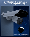 Load image into Gallery viewer, Universal Security Camera Sun Rain Cover Shield, Protective Roof for Dome/Bullet Outdoor Camera