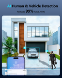 Load image into Gallery viewer, Black(4K/8.0 Megapixel &amp; 130° Ultra Wide-Angle) 2-Way Audio PoE Outdoor Home Security Camera System Wired Outdoor Video Surveillance IP Cameras System (Enjoy $20 Off Instantly)