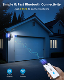 Cargar imagen en el visor de la galería, security camera with fast Bluetooth setup in three steps