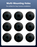 Cargar imagen en el visor de la galería, Nueva caja de conexiones para cámara de seguridad, soporte universal para cámara IP, soporte para cámara de seguridad exterior, soporte de aluminio metálico impermeable para cámara de seguridad, soporte para cámara Blink (nueva actualización)