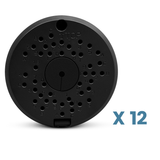 Load image into Gallery viewer, (ABS New) Security Camera Junction Box,Plastic Waterproof Security Camera Mount Hide Cable Junction Box for Arlo Solar Panel Flip Cover Cable Cover (Black)