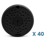 Load image into Gallery viewer, (ABS New) Security Camera Junction Box,Plastic Waterproof Security Camera Mount Hide Cable Junction Box for Arlo Solar Panel Flip Cover Cable Cover (Black)