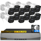 Load image into Gallery viewer, (Full HD 5MP Definition) Wired Security Camera System Outdoor Home Video Surveillance Cameras CCTV Camera Security System Outside Surveillance Video Equipment Indoor