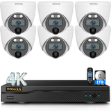 Load image into Gallery viewer, 4K Wired Security Camera System Dome Cameras