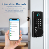 Load image into Gallery viewer, Smart Lock Keyless Entry Fingerprint Home Door, Touchscreen Keypad with APP Control, Phone, Passcode Bluetooth Door Lock for Hotel Apartment