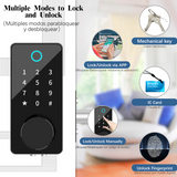 Load image into Gallery viewer, Smart Lock Keyless Entry Fingerprint Home Door, Touchscreen Keypad with APP Control, Phone, Passcode Bluetooth Door Lock for Hotel Apartment