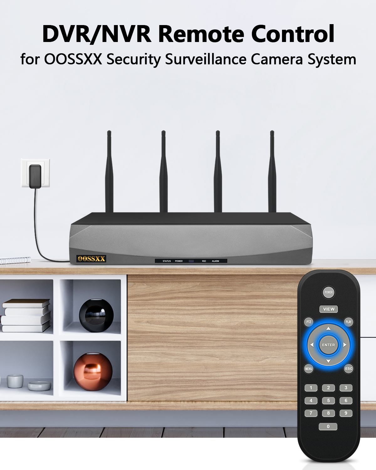 Nvr Remote CCTV Remote Control for OOSSXX Security Surveillance Camera System,NVR
