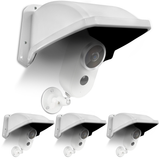 Load image into Gallery viewer, 4 Packs Universal Security Camera Sun Rain Cover Shield,  Protective Roof for Dome/Bullet Outdoor Camera
