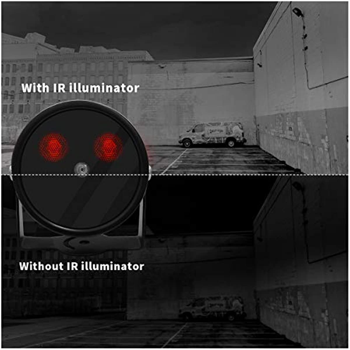 850nm 4-LED IR Illuminators,Ir Lights for Security Cameras – OOSSXX