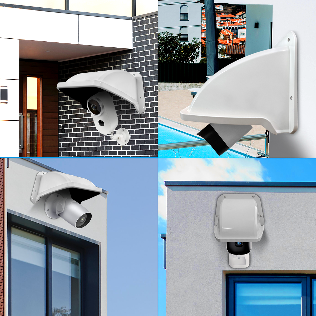 Camera Sun Cover Universal Security Camera Sun Rain Cover Shield Cover Shield for Surve ...